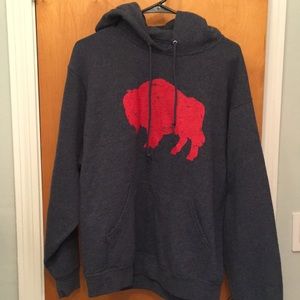 Standing Buffalo Hoodie